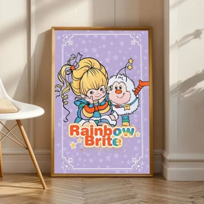 New Collection Rainbow Brite Classic Wall Art