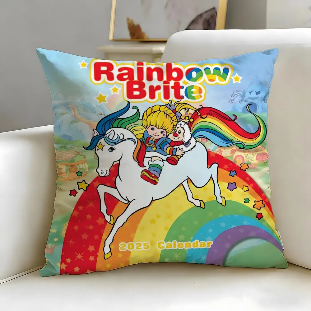 New Design Rainbows Brite Pillow Case