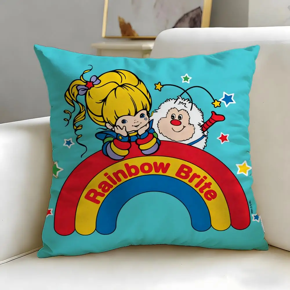 Cartoon Rainbows Brite Bassic Pillow Case