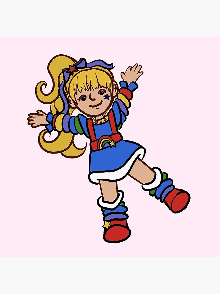 Best Selling Rainbow Brite Unique Throw Pillow - Image 2