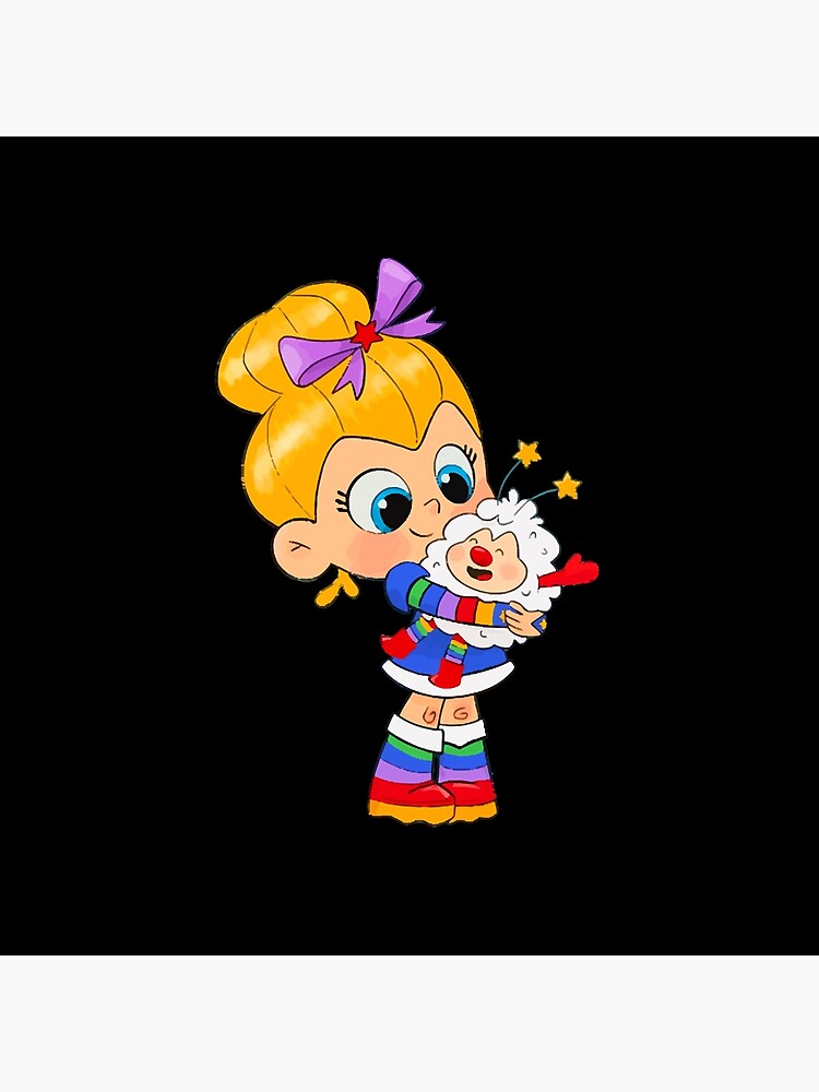 Hot 2025 Rainbow Brite Cute Throw Pillow - Image 2