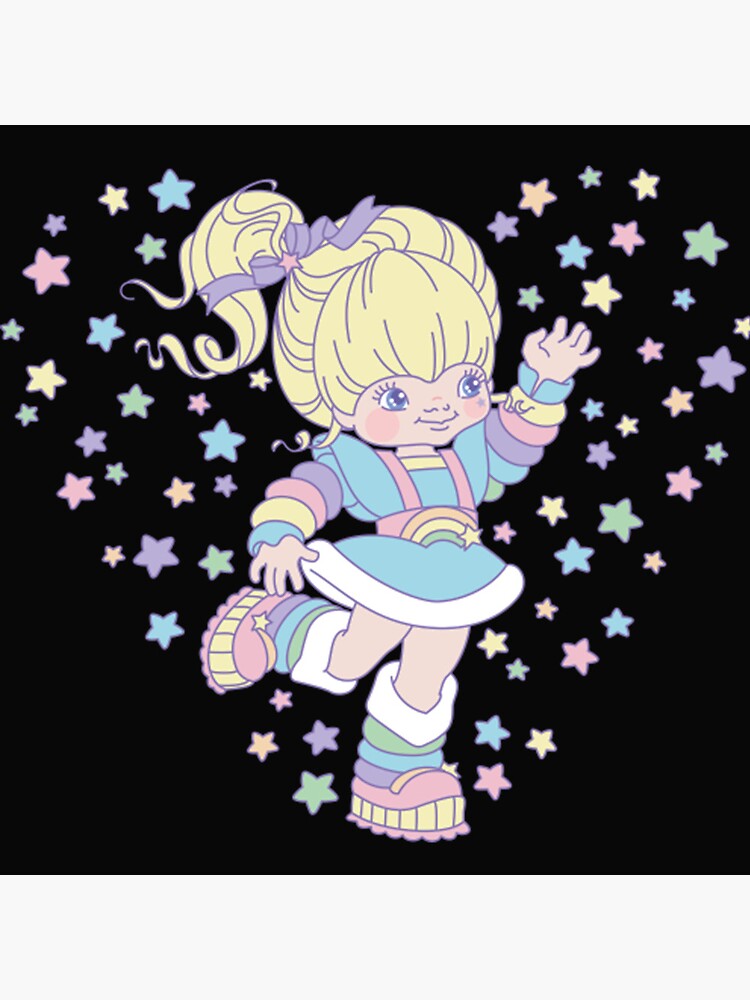 Best Rainbow Brite Made In The 80s Shower Curtain - Image 2