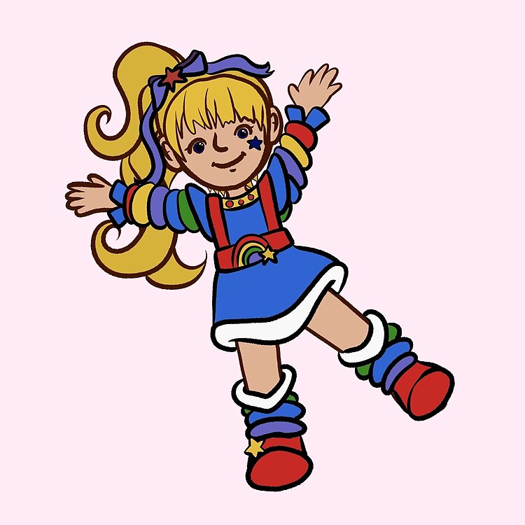 Best Selling Rainbow Brite Unique Tote Bag - Image 2
