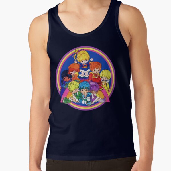 Cartoon Rainbow Brite And Friend 1 Tank Top - Image 5