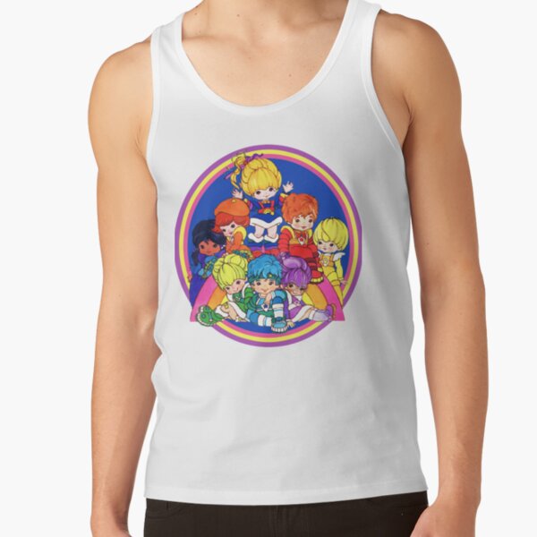 Cartoon Rainbow Brite And Friend 1 Tank Top - Image 2