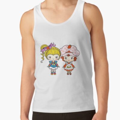 Strawberry And Rainbow Brite Tank Top