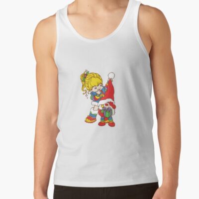 Rainbow Brite And Twink Christmas Tank Top