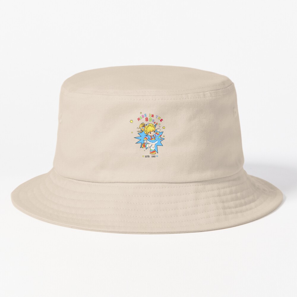 New Collection Rainbow Brite Cute Bucket Hat