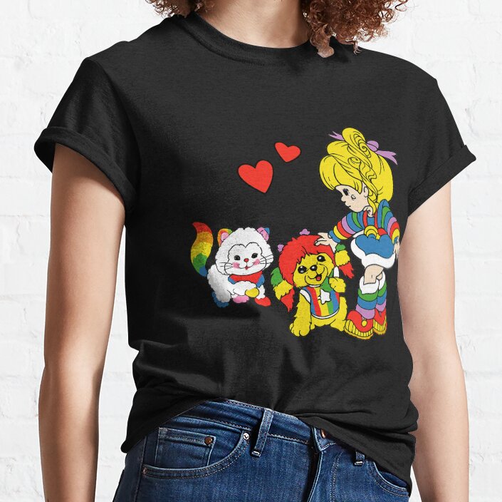 Hot Cartoon Rainbow Brite T-shirt - Image 2