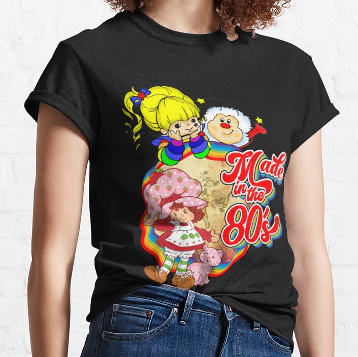 Rainbow Brite Made In The 80s Colorfull T-shirt - Image 2