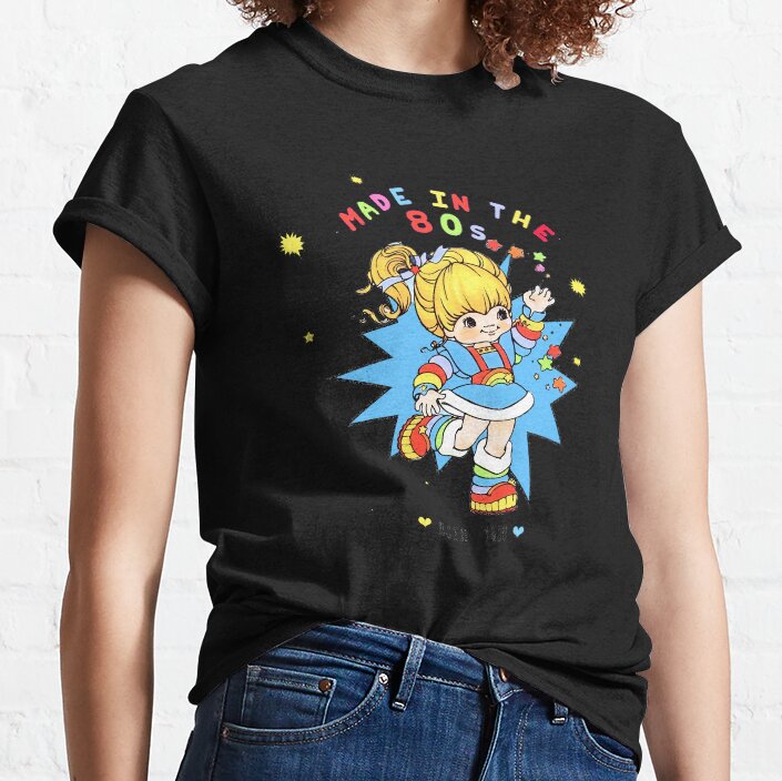 Hot Cartoon Rainbow Brite Classic T-shirt - Image 2