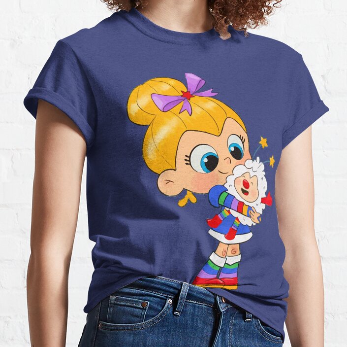Hot Design Rainbow Brite Cute T-shirt - Image 4
