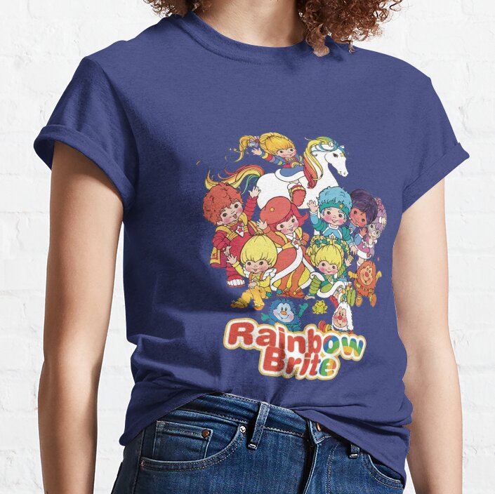 New Collection Rainbow Brite Unique T-shirt - Image 4