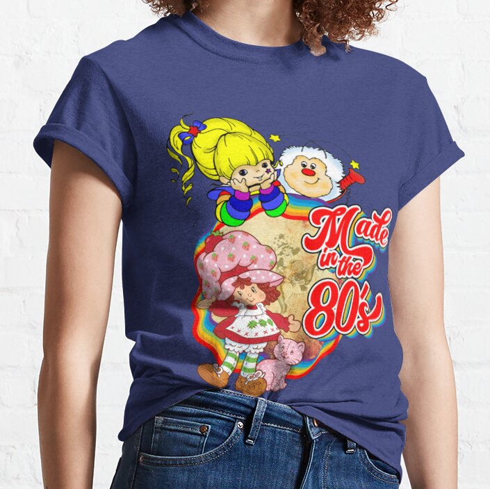Rainbow Brite Made In The 80s Colorfull T-shirt - Image 4