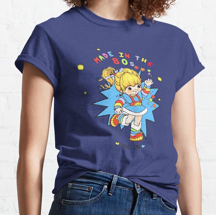 Hot Cartoon Rainbow Brite Classic T-shirt - Image 4