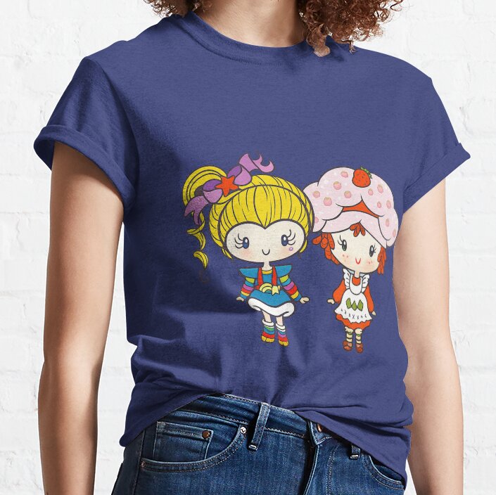 Strawberry And Rainbow Brite T-shirt - Image 4