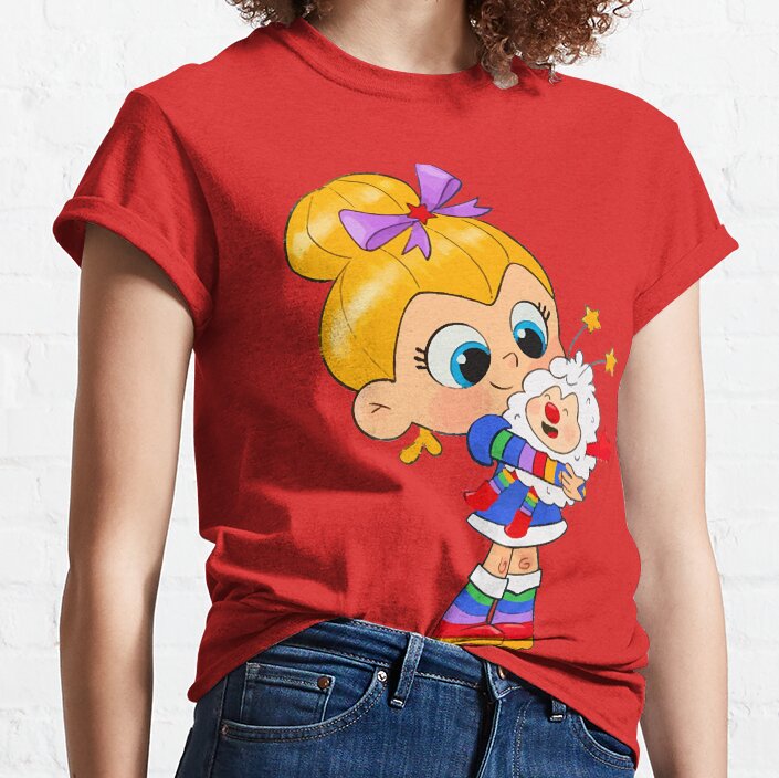 Hot Design Rainbow Brite Cute T-shirt - Image 5