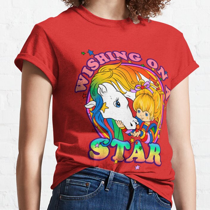 Rainbow Brite Made In The 80s Bassic T-shirt - Image 5