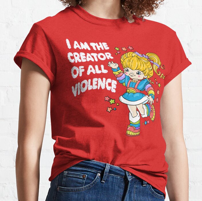 New Rainbow Brite Classic T-shirt - Image 5