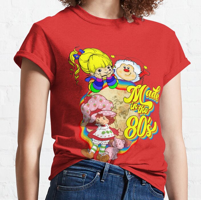 Hot Item Rainbow Brite Made In The 80s T-shirt - Image 5