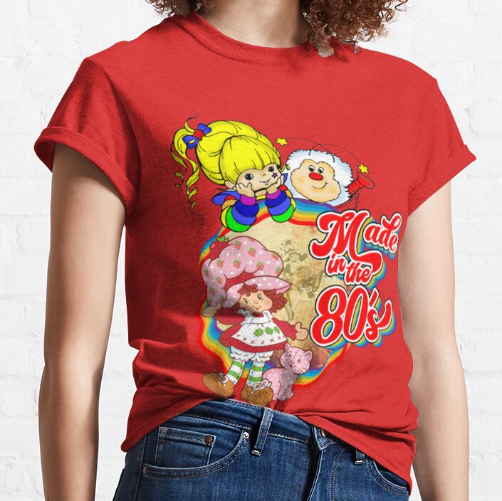 Rainbow Brite Made In The 80s Colorfull T-shirt - Image 5