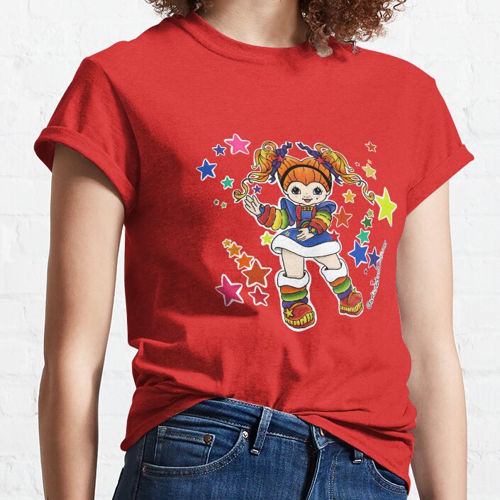 Rainbow Brite My Childhood Star T-shirt - Image 5