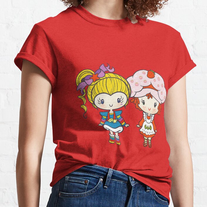 Strawberry And Rainbow Brite T-shirt - Image 5