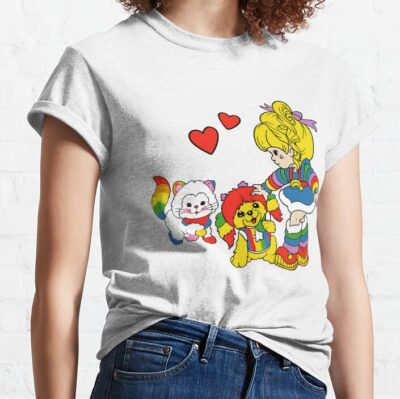 Hot Cartoon Rainbow Brite T-shirt