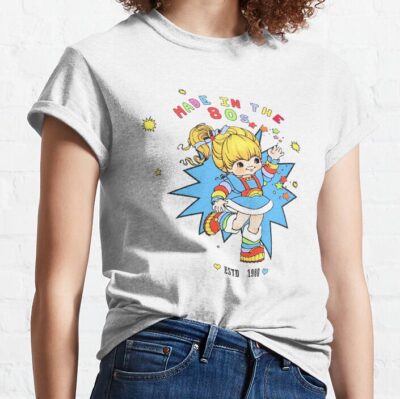 Hot Cartoon Rainbow Brite Classic T-shirt