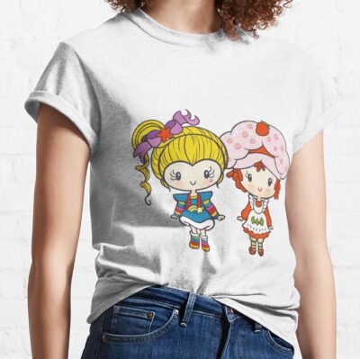 Strawberry And Rainbow Brite T-shirt