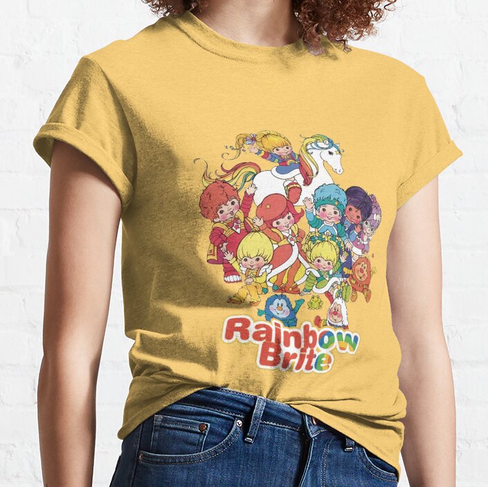 New Collection Rainbow Brite Unique T-shirt - Image 6