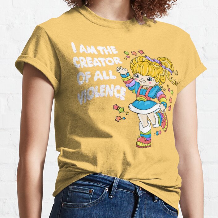 New Rainbow Brite Classic T-shirt - Image 6