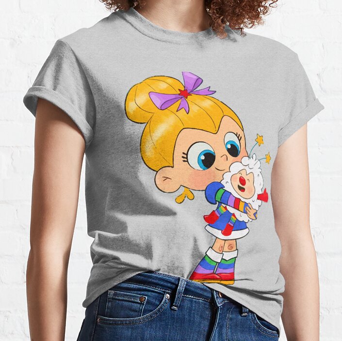 Hot Design Rainbow Brite Cute T-shirt - Image 3