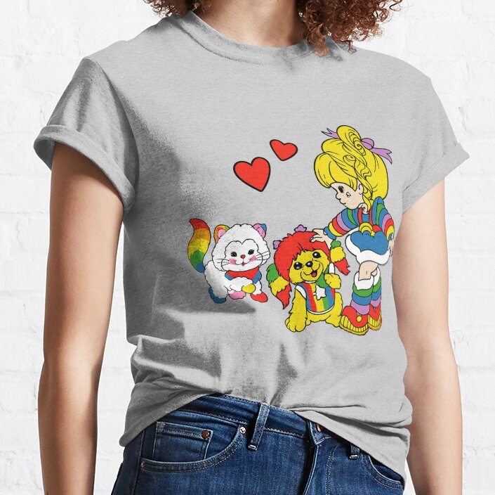 Hot Cartoon Rainbow Brite T-shirt - Image 3