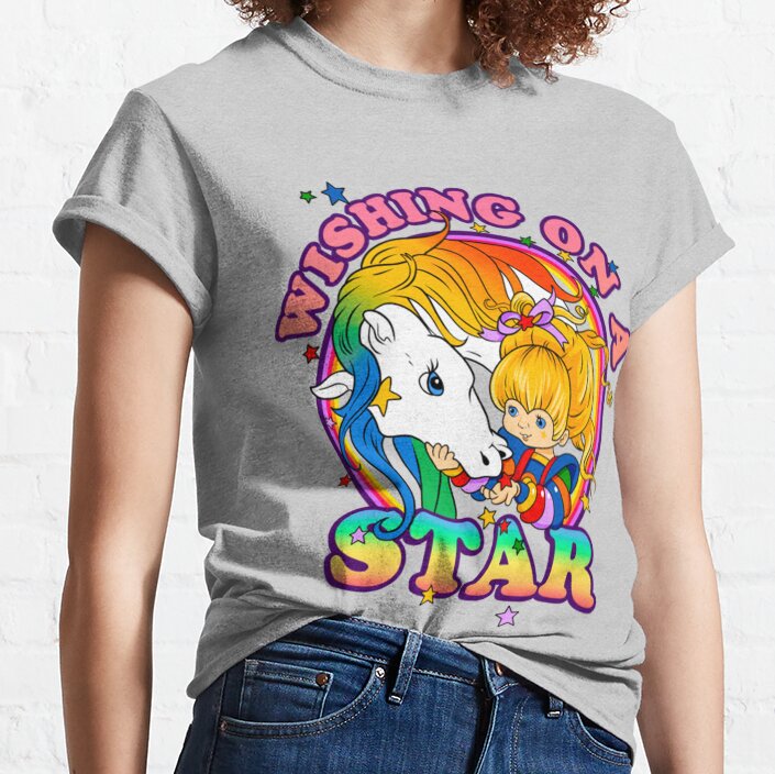 Rainbow Brite Made In The 80s Bassic T-shirt - Image 3