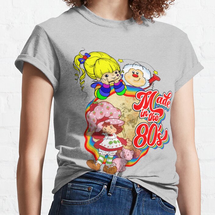 Rainbow Brite Made In The 80s Colorfull T-shirt - Image 3