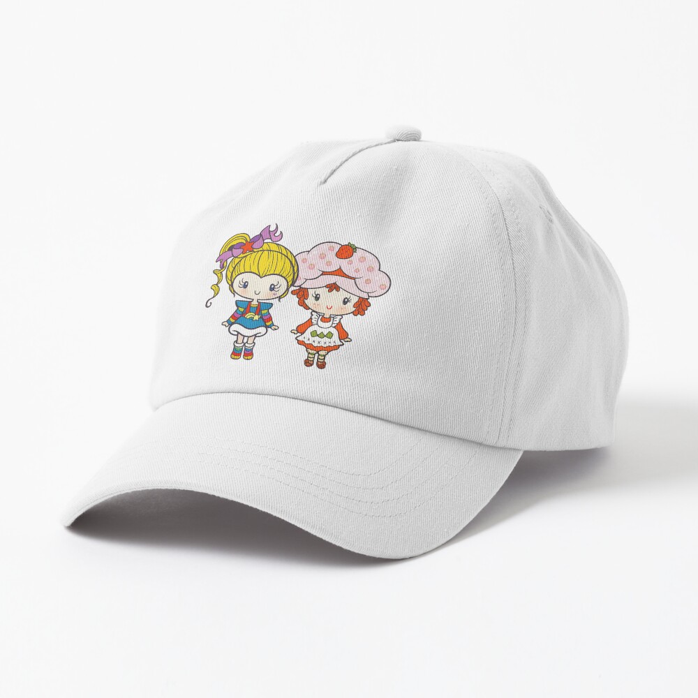 Strawberry And Rainbow Brite Cap