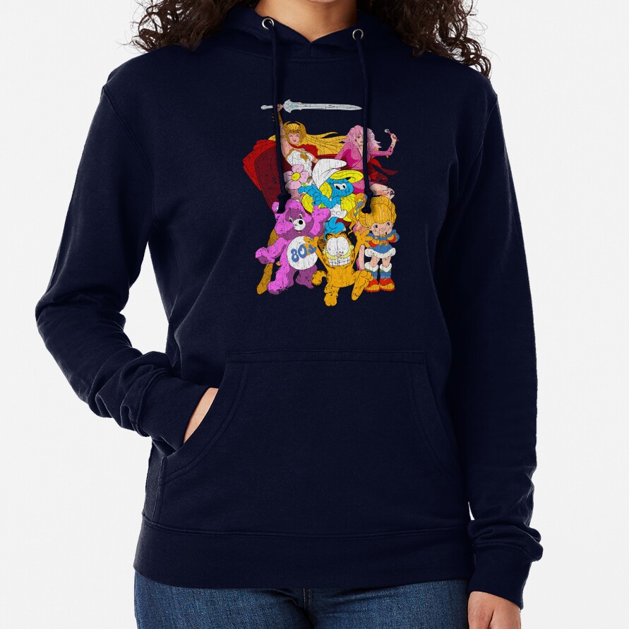 Rainbow Brite Vintage 80s Cartoons Hoodie - Image 5