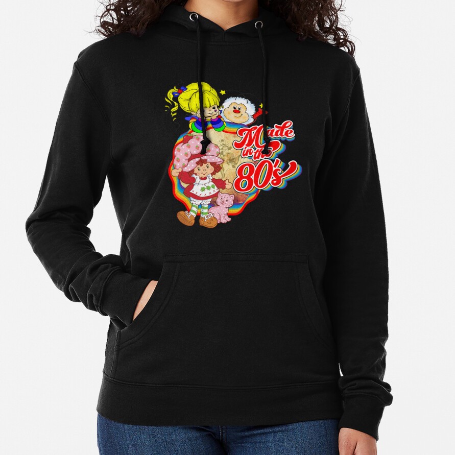 Rainbow Brite Made In The 80s Colorfull Hoodie - Image 2