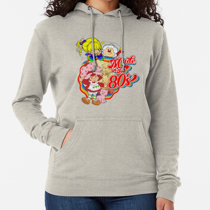 Rainbow Brite Made In The 80s Colorfull Hoodie - Image 3