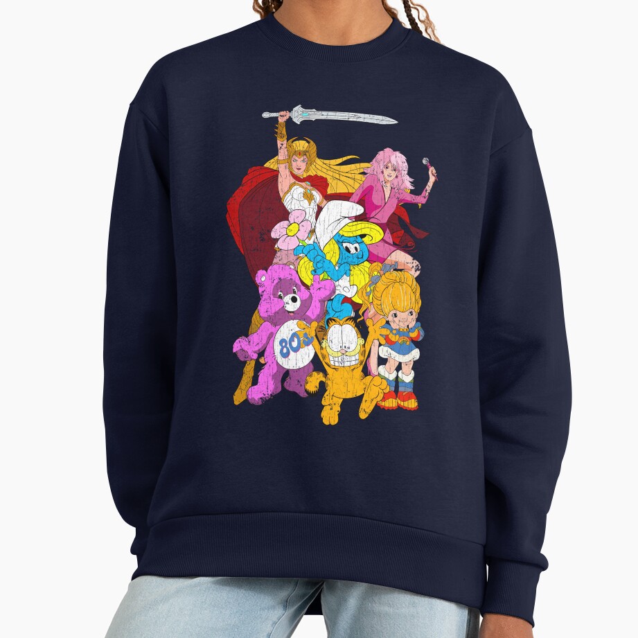 Rainbow Brite Vintage 80s Cartoons Sweatshirt - Image 5