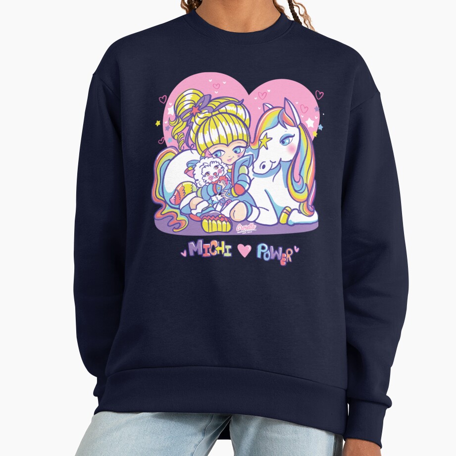 Rainbow Friends Retro Girl Sweatshirt - Image 5
