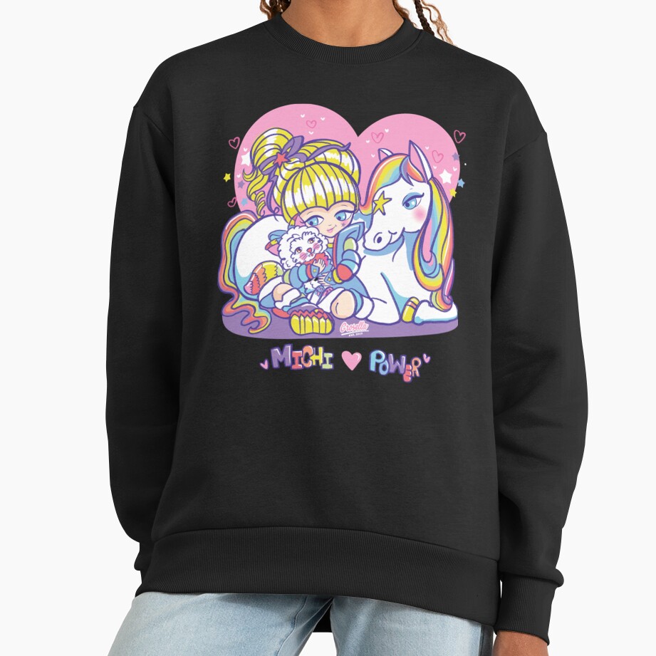 Rainbow Friends Retro Girl Sweatshirt