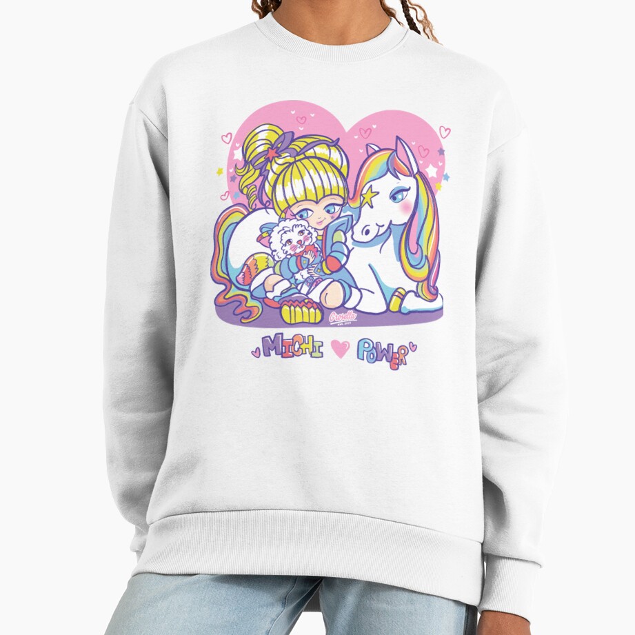 Rainbow Friends Retro Girl Sweatshirt - Image 2