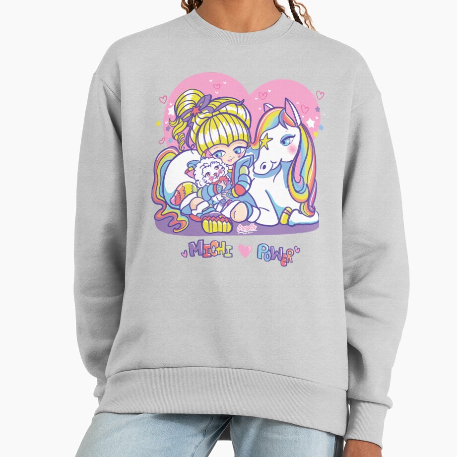 Rainbow Friends Retro Girl Sweatshirt - Image 4