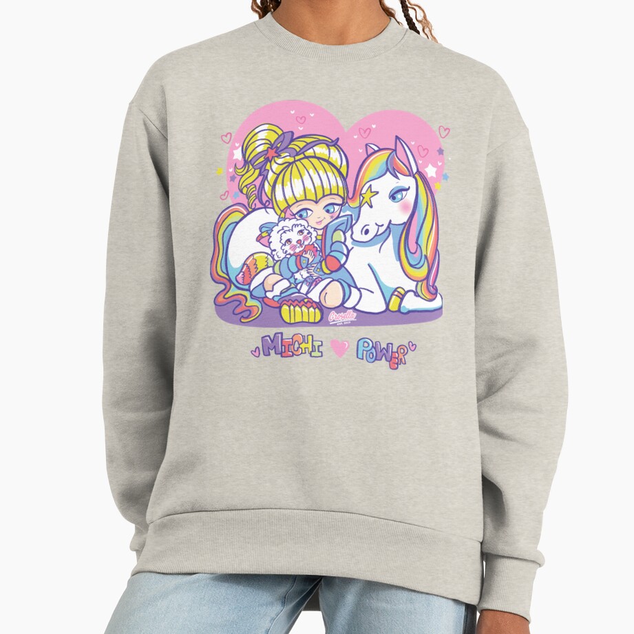 Rainbow Friends Retro Girl Sweatshirt - Image 3