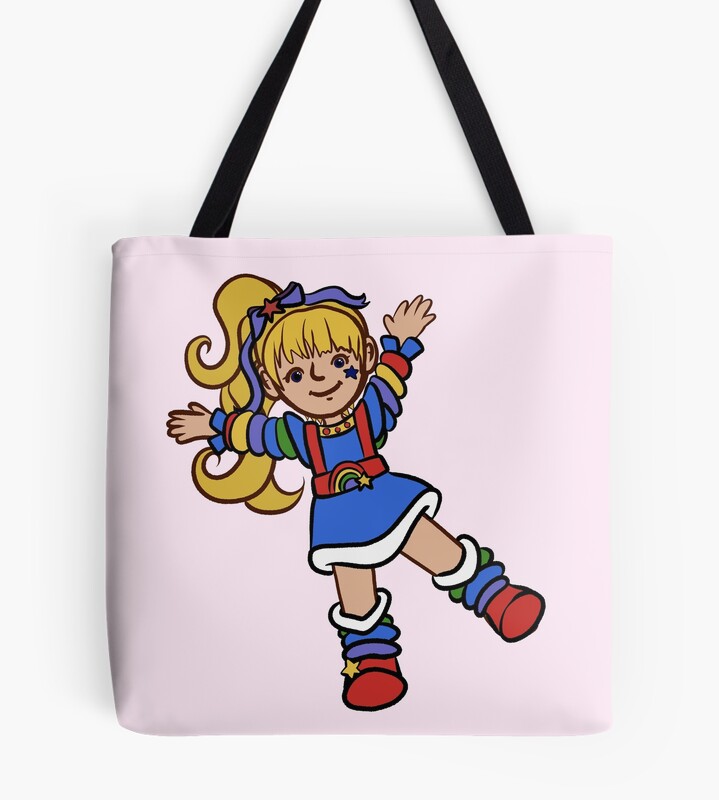 Best Selling Rainbow Brite Unique Tote Bag
