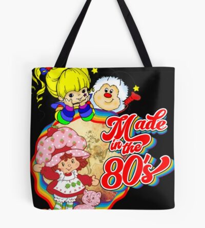 Rainbow Brite Made In The 80s Colorfull Tote Bag