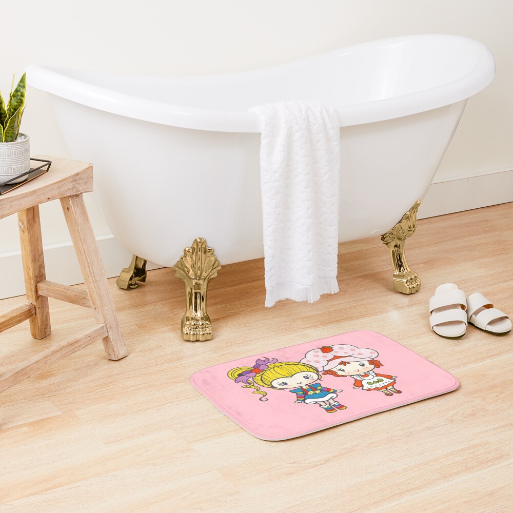 Strawberry And Rainbow Brite Bath Mat - Image 2