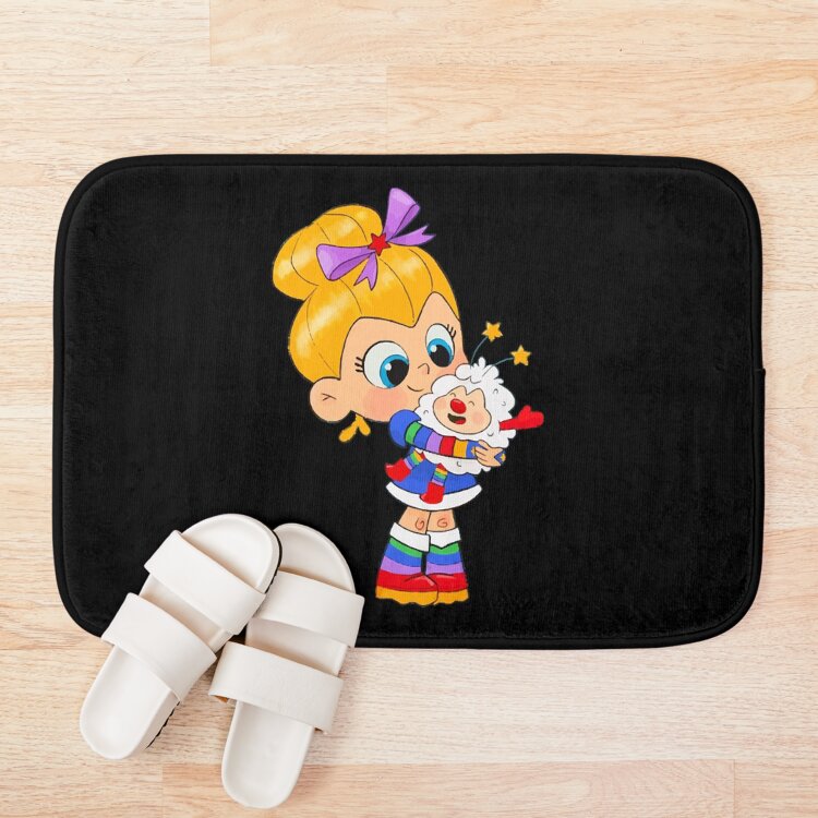 Rainbow Brite Cute Bath Mat - Image 3